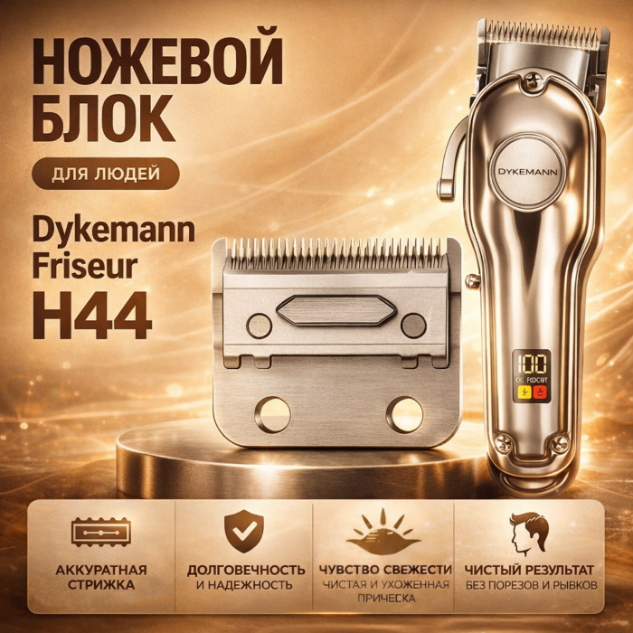 NEW Dykemann Friseur H44 (металл), для людей NEW Dykemann Friseur H44 (металл), для людей